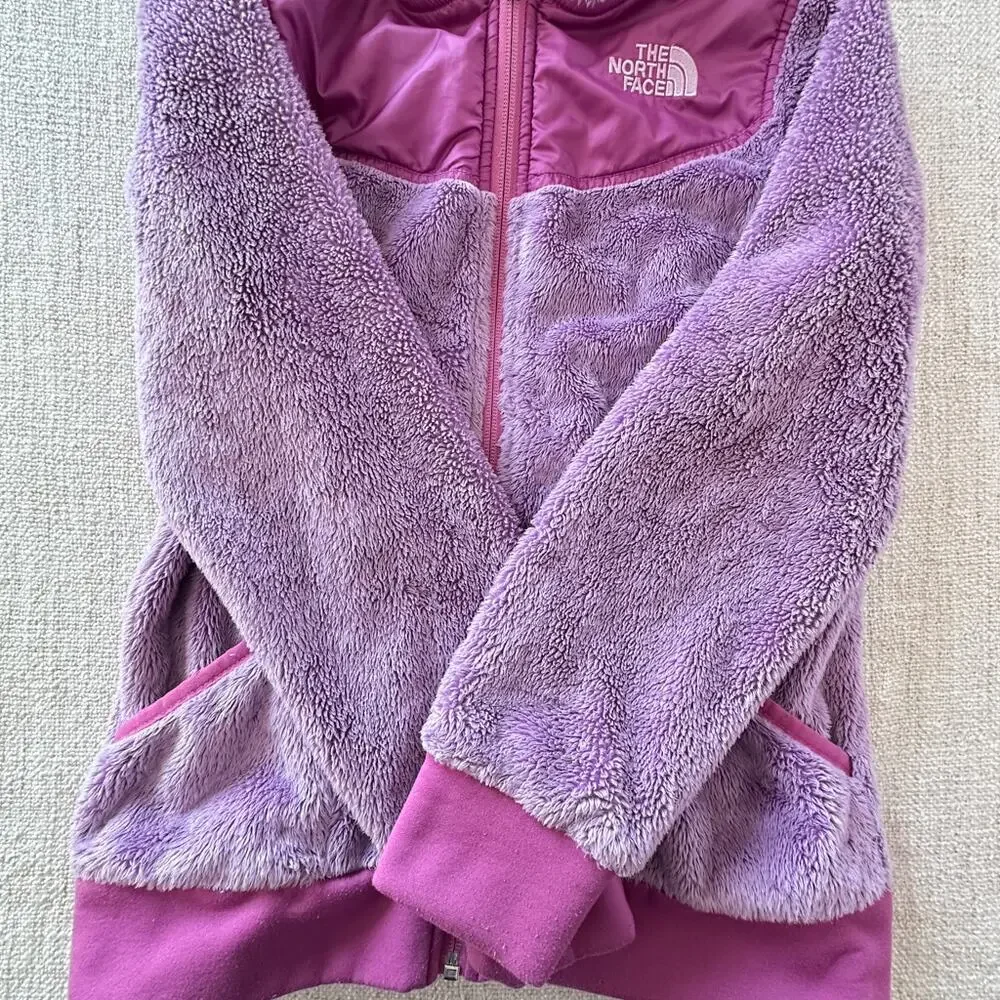 The North Face Girl's Oso Hoodie in Lupine Purple VGUC M/10-12